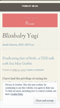 Mobile Screenshot of blissbabyyogi.com